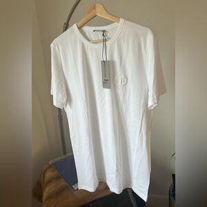 Dior CD Icon logo White T-Shirt